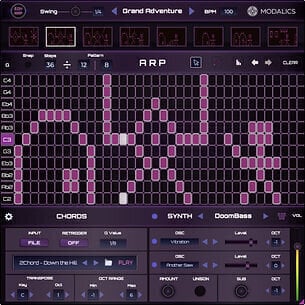 Logiciel de studio Instruments virtuels Modalics EON-Arp (Produit numérique)