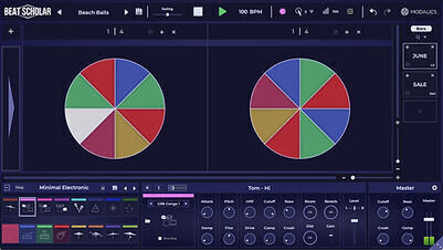 Logiciel de studio Instruments virtuels Modalics Beat Scholar (Produit numérique)