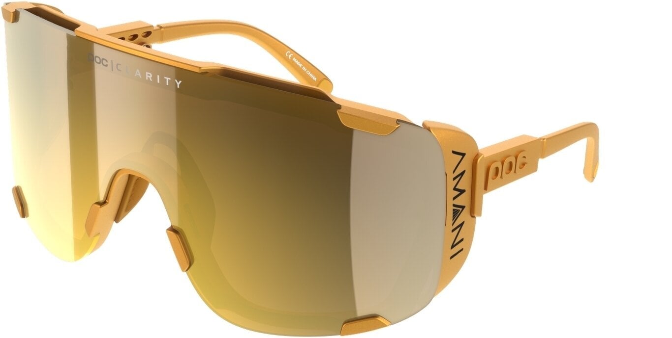 Fahrradbrille POC Devour Ultra Amani Edition Gold Fahrradbrille