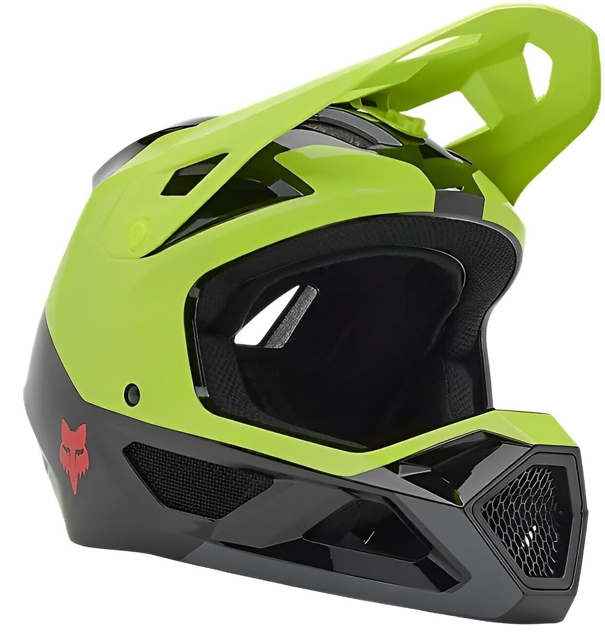 Bike Helmet FOX Rampage Barge Fluorescent Yellow S Bike Helmet