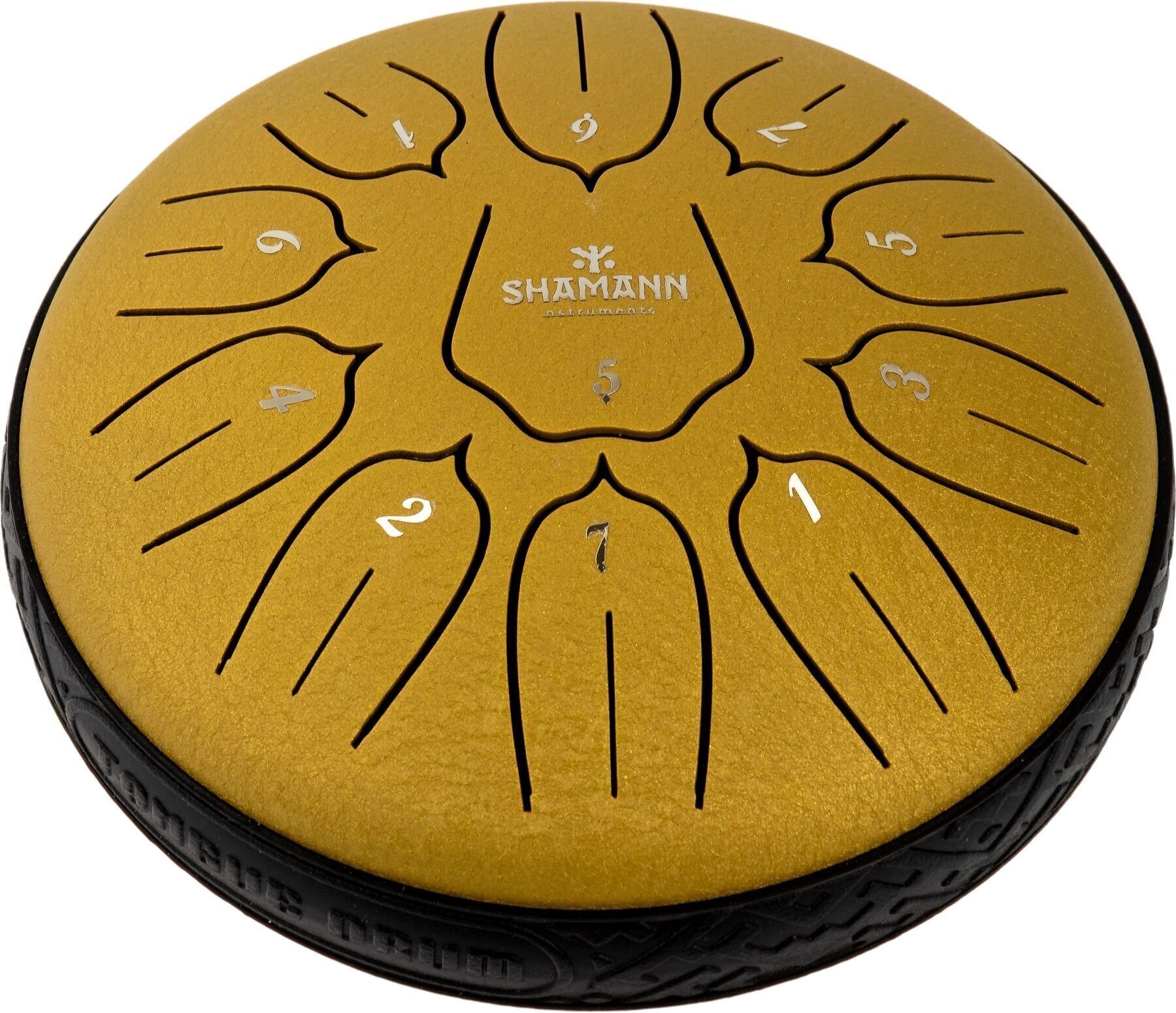 Tongue drum Shamann 6" 11 Notes D5-Major Gold Tongue drum