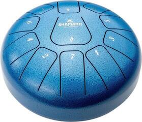 Tongue Drum Shamann 8" 11 Notes F-Major Blue Tongue Drum