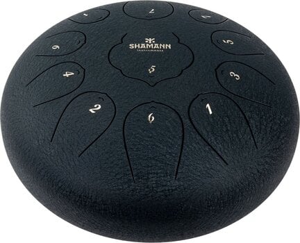 Tongue Drum Shamann 12" 11 Notes D-Major Navy Blue Tongue Drum - 1