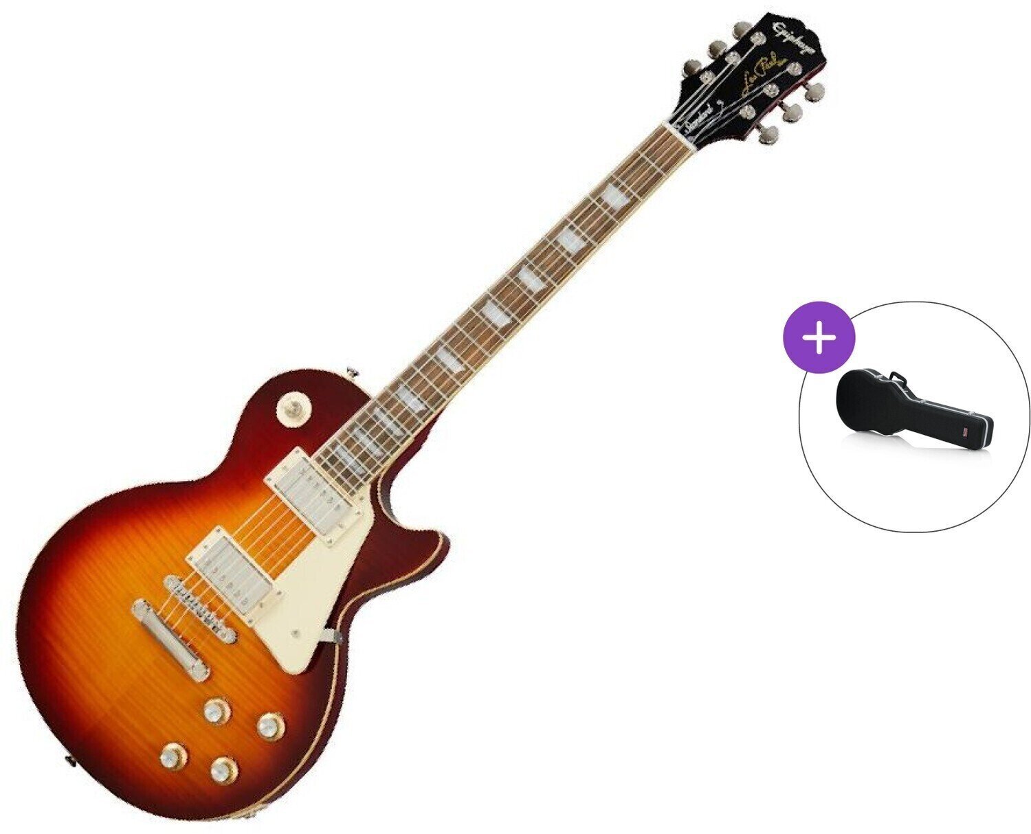 Elektrische gitaar Epiphone Les Paul Standard '60s SET Iced Tea Elektrische gitaar