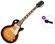 Epiphone Les Paul Standard '60s SET Bourbon Burst Guitare électrique