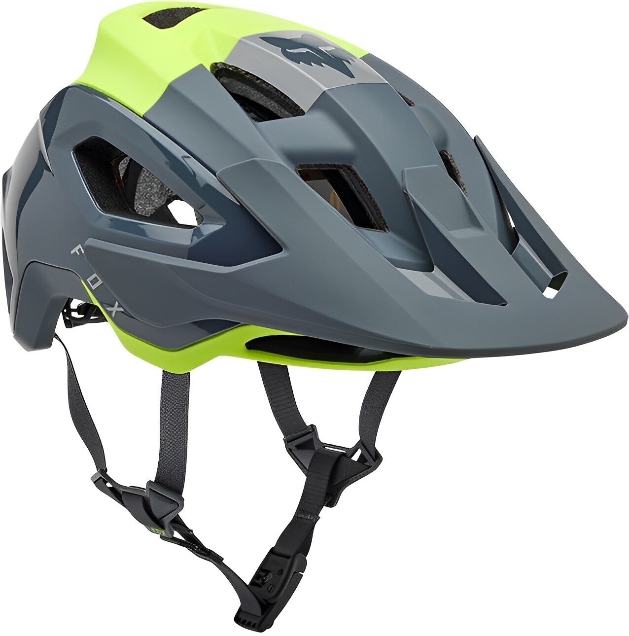 Casque de vélo FOX Speedframe Pro Klif Fluorescent Yellow S Casque de vélo