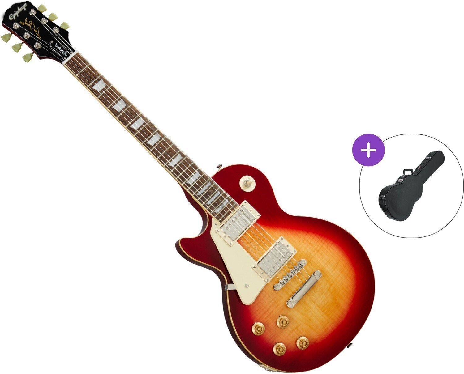 Chitară electrică Epiphone Les Paul Standard 50s Heritage LH SET Heritage Cherry Sunburst Chitară electrică