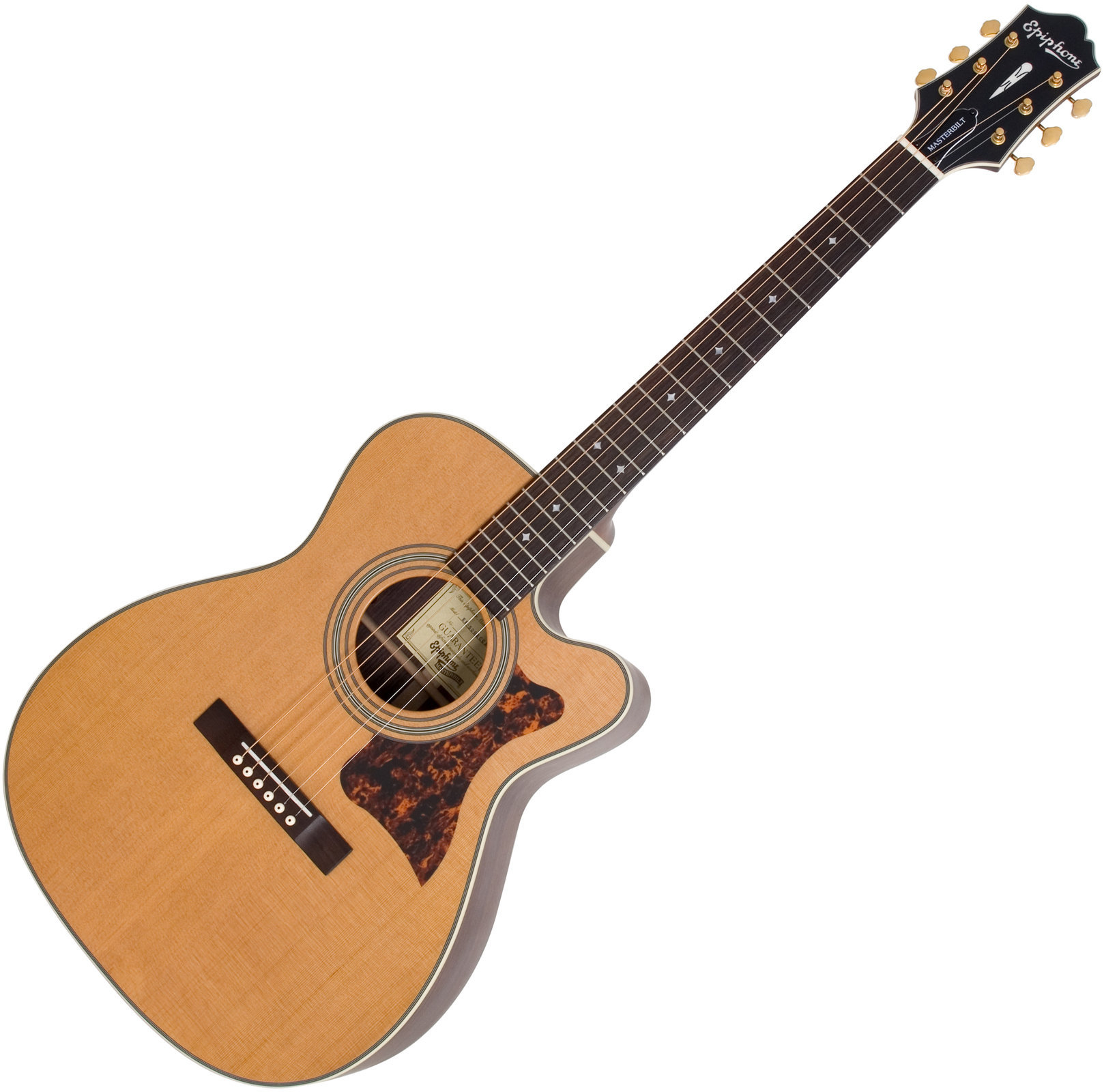 Guitare Jumbo acoustique-électrique Epiphone EF-500RCCE Natural Satin