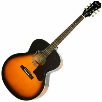 Guitarra Jumbo Epiphone EJ-200 Artist Vintage Sunburst - 1