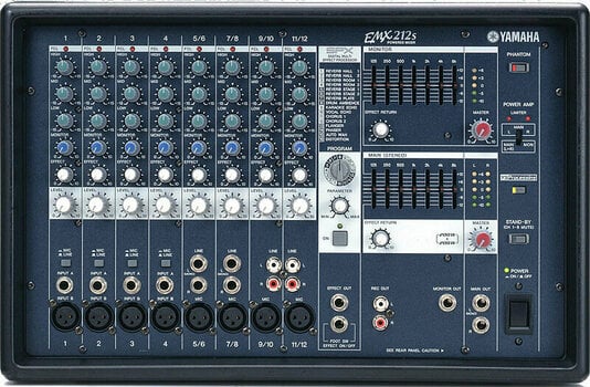 Mixer di Potenza Yamaha EMX 212 S - 1