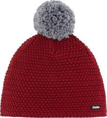 Ski Beanie Eisbär Jamie Pompon Beanie Burgundy/Grey UNI Ski Beanie