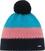 Kapa Eisbär Star Pompon Beanie Black/Strawberry/Mugoaz Blue UNI Kapa