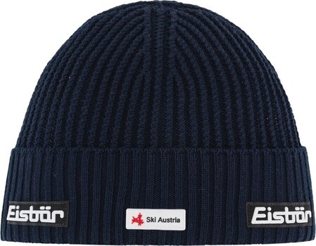 Ulkoilulakki, kaulanlämmitin Eisbär Nordic SKA Beanie Midnight Blue UNI Ulkoilulakki, kaulanlämmitin - 1