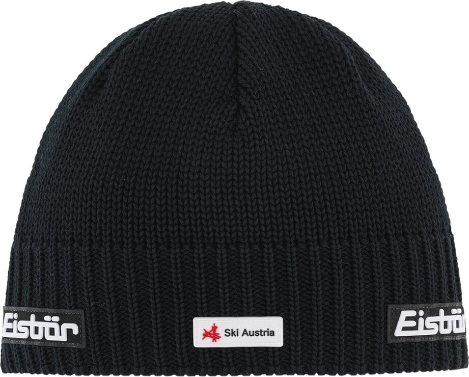 Ulkoilulakki, kaulanlämmitin Eisbär Trop SKA Beanie Black UNI Ulkoilulakki, kaulanlämmitin