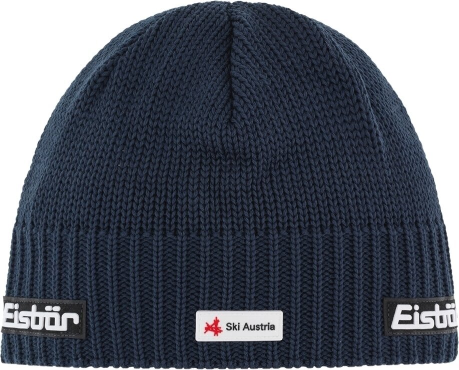 Boné de exterior, aquecedor de pescoço Eisbär Trop SKA Beanie Dark Cobalt UNI Boné de exterior, aquecedor de pescoço