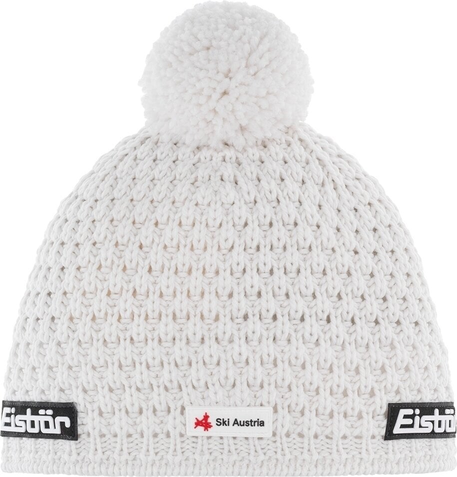 Hue Eisbär Trail Pompon SKA Beanie White UNI Hue