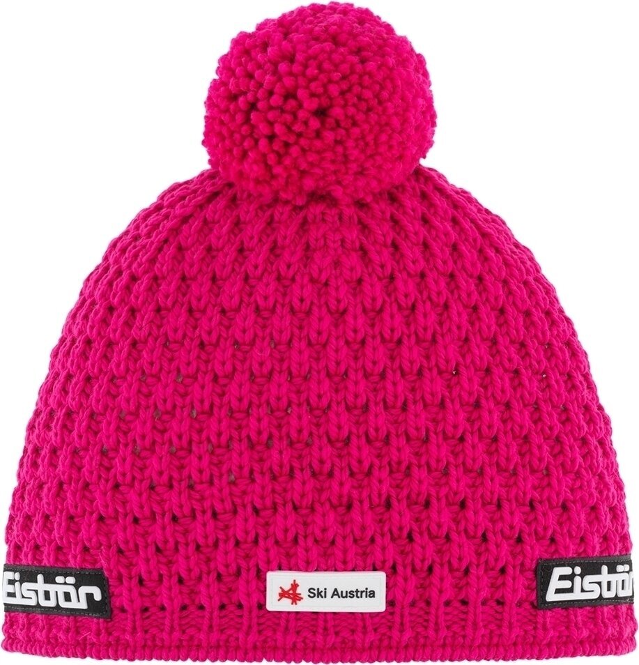 Utomhuskeps, halsvärmare Eisbär Trail Pompon SKA Beanie Pittipink UNI Utomhuskeps, halsvärmare