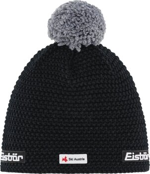 Căciulă Eisbär Jamie Pompon SKA Beanie Black/Grey UNI Căciulă - 1