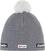 Utomhuskeps, halsvärmare Eisbär Jamie Pompon SKA Beanie Grey/White UNI Utomhuskeps, halsvärmare