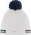 Kapa Eisbär Jamie Pompon SKA Beanie White/Dark Cobalt UNI Kapa