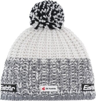 Hue Eisbär Refocus Pompon SKA Beanie Grey/White/White UNI Hue - 1