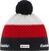 Mütze Eisbär Star Pompon SKA Beanie Flecked Black/Red/White UNI Mütze