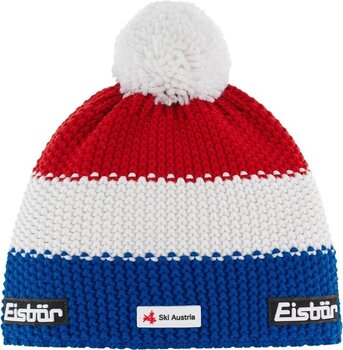 Muts Eisbär Star Pompon SKA Beanie Lapis Blue/White/Red UNI Muts - 1