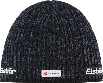 Utomhuskeps, halsvärmare Eisbär Rene SKA Beanie Black/Grafity Grey UNI Utomhuskeps, halsvärmare - 1