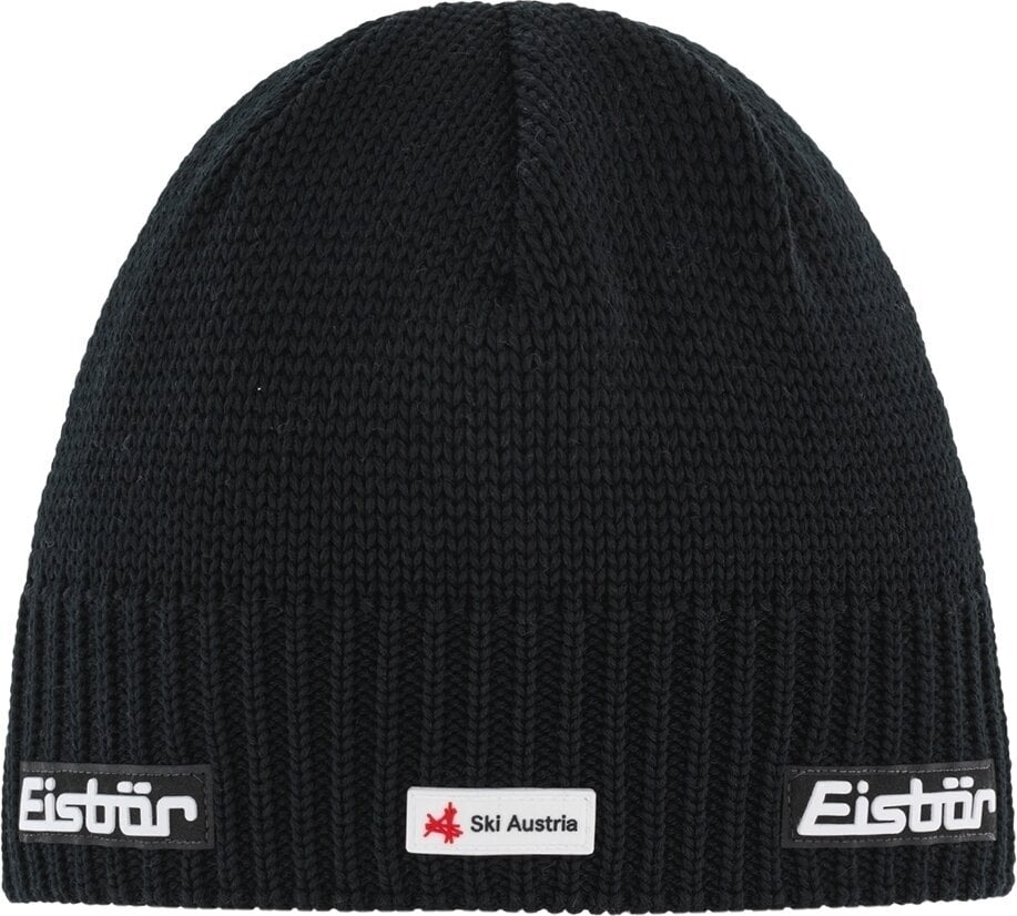 Boné de exterior, aquecedor de pescoço Eisbär Trop XL SKA Beanie Black UNI Boné de exterior, aquecedor de pescoço