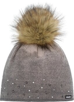 Ulkoilulakki, kaulanlämmitin Eisbär Dip Dye Lux Crystal Womens Beanie Brushed Silver/Black/Real UNI Ulkoilulakki, kaulanlämmitin - 1