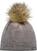 Kapa Eisbär Dip Dye Lux Crystal Womens Beanie Brushed Silver/Black/Real UNI Kapa