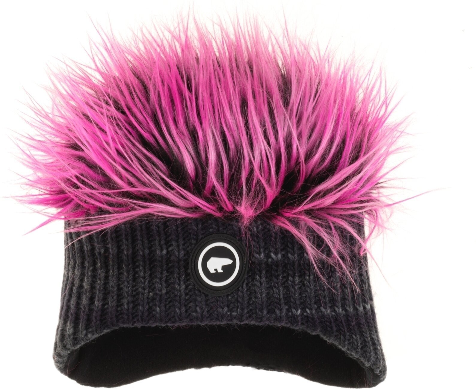 Mütze Eisbär Keke Cocker Kids Beanie Grafity Grey/Pink UNI Mütze