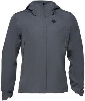 Pyöräilytakki, -liivi FOX Ranger 2.5L Water Jacket Takki Grafiitti S - 1