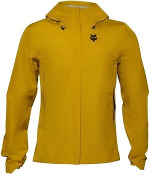 Αντιανεμικά Ποδηλασίας FOX Ranger 2.5L Water Jacket Μπουφάν Mustard M - 1