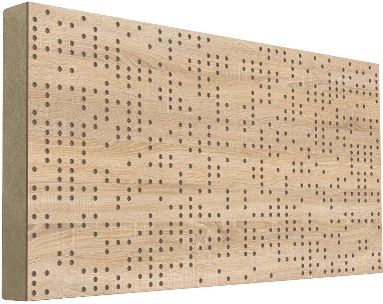 Absorpční dřevěný panel Mega Acoustic FiberPRO120 Binary Diffuser Negative Sonoma Oak/Beige Absorpční dřevěný panel