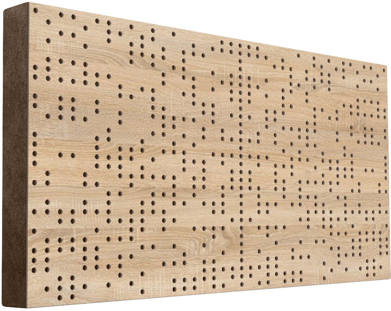 Absorbent wood panel Mega Acoustic FiberPRO120 Binary Diffuser Sonoma Oak/Brown Absorbent wood panel