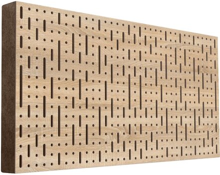 Absorbent wood panel Mega Acoustic FiberPRO120 Binary Bean Sonoma Oak/Brown Absorbent wood panel - 1