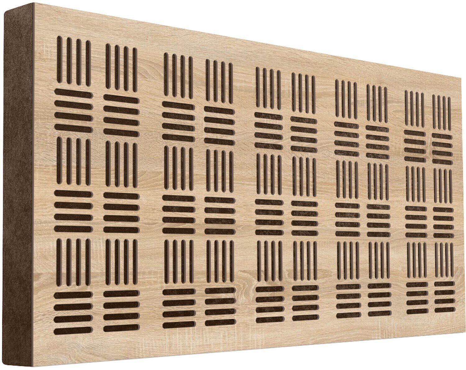 Absorpční dřevěný panel Mega Acoustic FiberPRO120 Bean Sonoma Oak/Brown Absorpční dřevěný panel