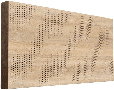 Panneau de bois absorbant Mega Acoustic FiberPRO120 SineWave Sonoma Oak/Brown Panneau de bois absorbant - 1