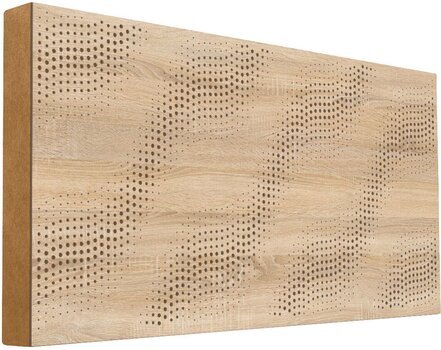 Panneau de bois absorbant Mega Acoustic FiberPRO120 SineWave Sonoma Oak/Light Brown Panneau de bois absorbant - 1