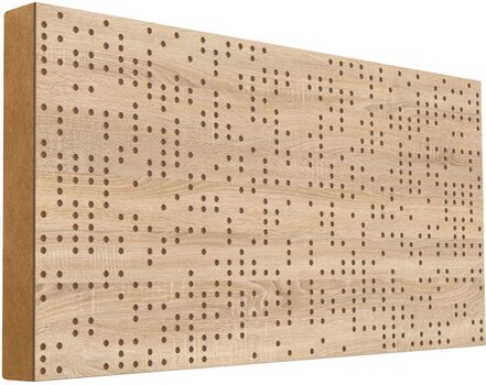 Absorbent wood panel Mega Acoustic FiberPRO120 Binary Diffuser Negative Sonoma Oak/Light Brown Absorbent wood panel - 1