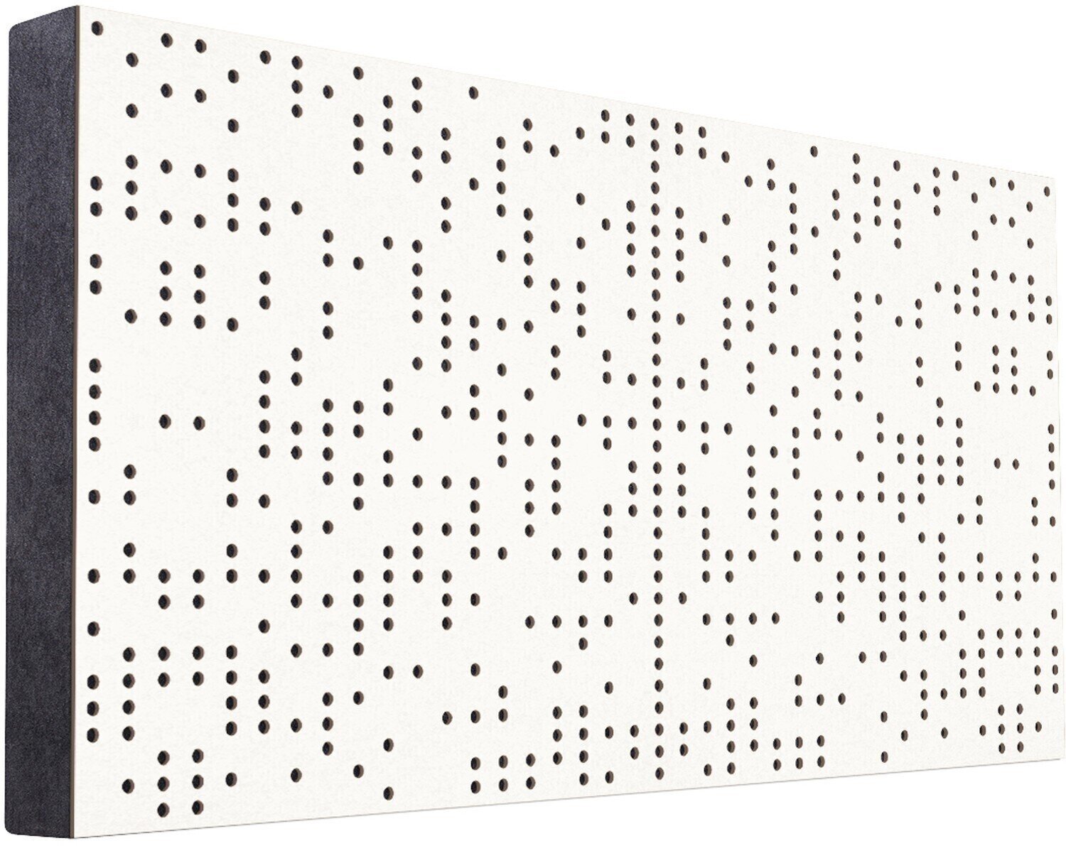 Absorpčný drevený panel Mega Acoustic FiberPRO120 Binary Diffuser White/Black Absorpčný drevený panel