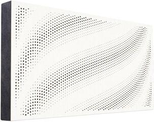 Absorpčný drevený panel Mega Acoustic FiberPRO120 Tangens White/Black Absorpčný drevený panel