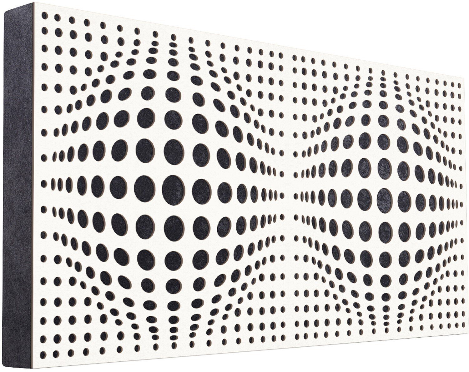 Absorpční dřevěný panel Mega Acoustic FiberPRO120 AcouSphere White/Black Absorpční dřevěný panel