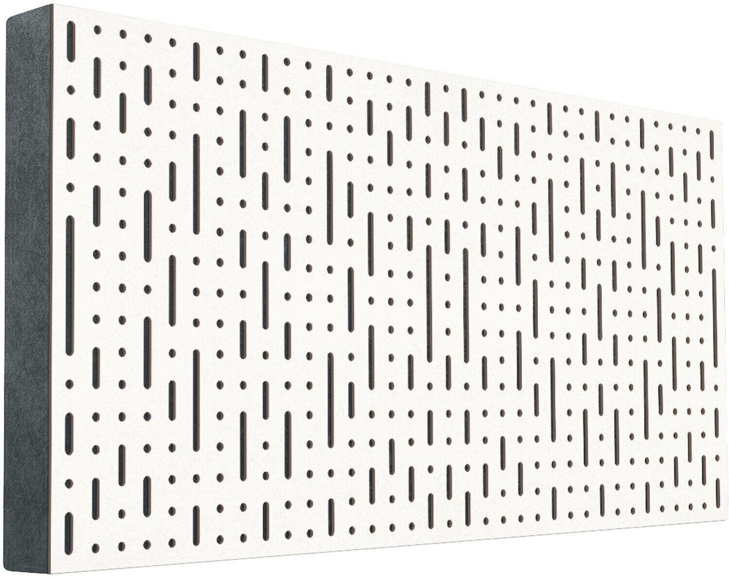 Absorbent wood panel Mega Acoustic FiberPRO120 Binary Bean White/Gray Absorbent wood panel