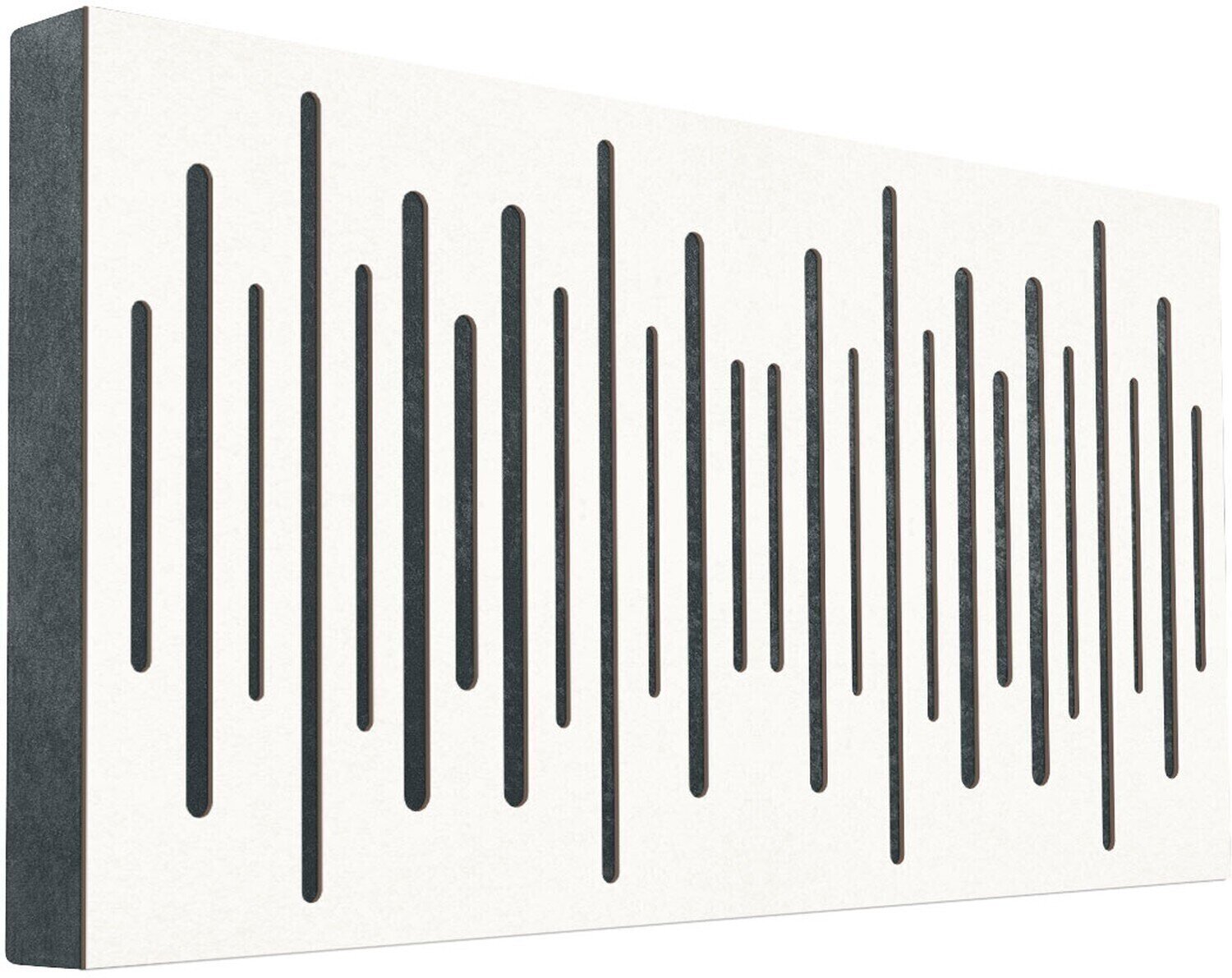 Painel de madeira absorvente Mega Acoustic FiberPRO120 Spectrum White/Gray Painel de madeira absorvente