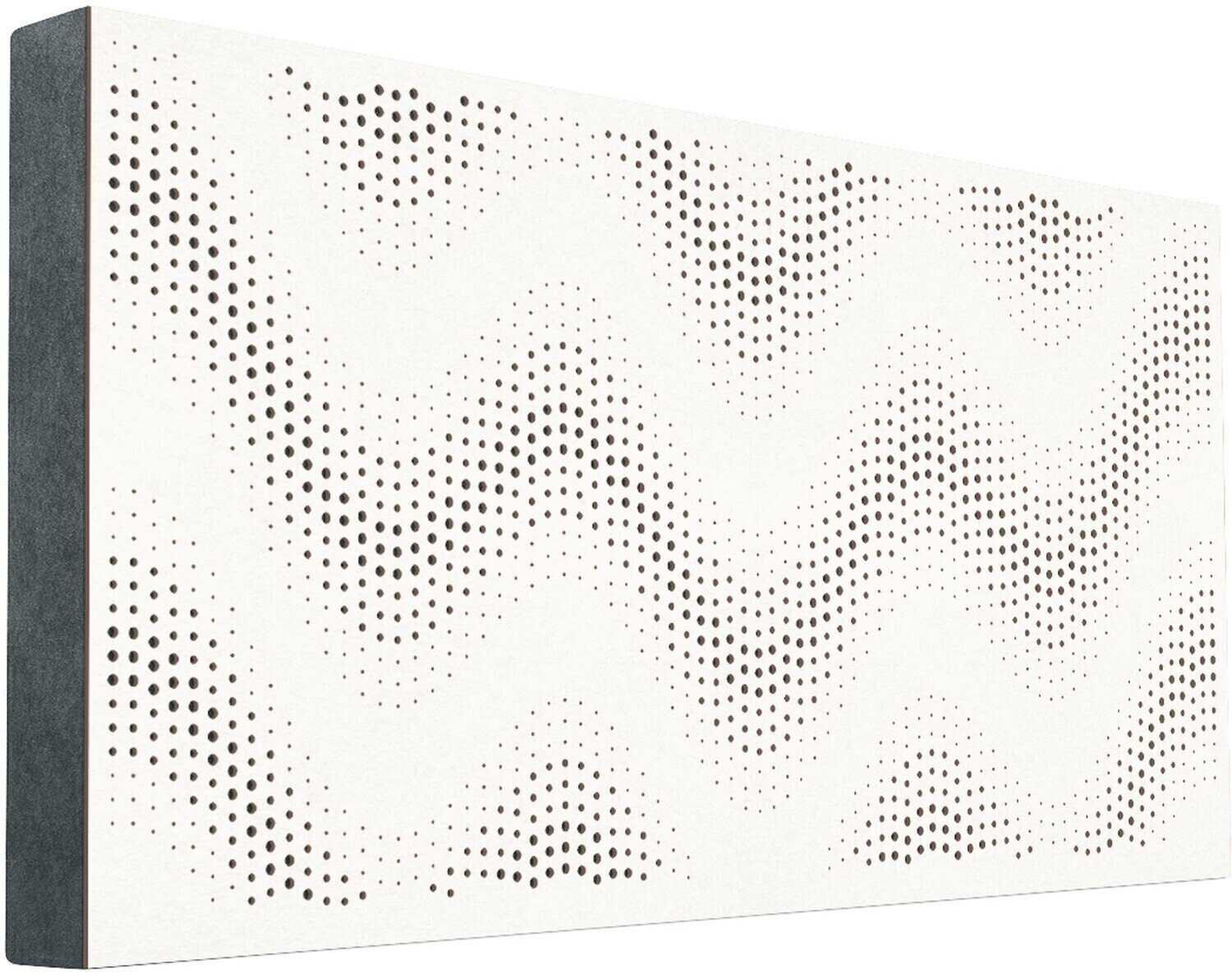 Absorpční dřevěný panel Mega Acoustic FiberPRO120 Sinus White/Gray Absorpční dřevěný panel