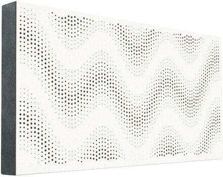 Absorpčný drevený panel Mega Acoustic FiberPRO120 Sinus White/Gray Absorpčný drevený panel - 1