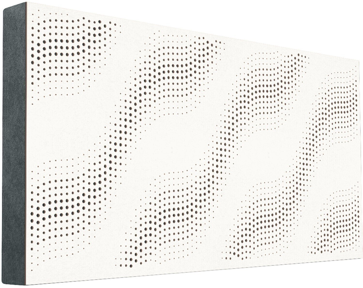 Absorptiepaneel hout Mega Acoustic FiberPRO120 SineWave White/Gray Absorptiepaneel hout