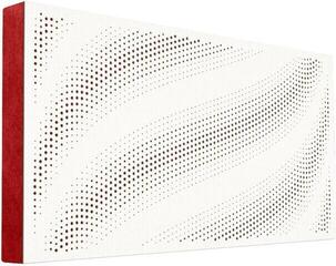 Absorbent leseni panel Mega Acoustic FiberPRO120 Tangens White/Red Absorbent leseni panel